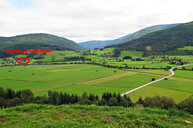 Blick von der Staig auf Pischelsdorf und Umgebung